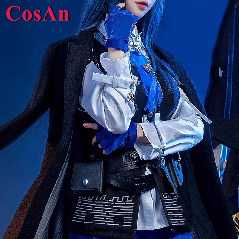 CosAn Game Arknights Texas The Omertosa Cosplay Costumes Sweet Elegant Battle Uniforms Halloween Party Role Play Clothing S-XL - view 4