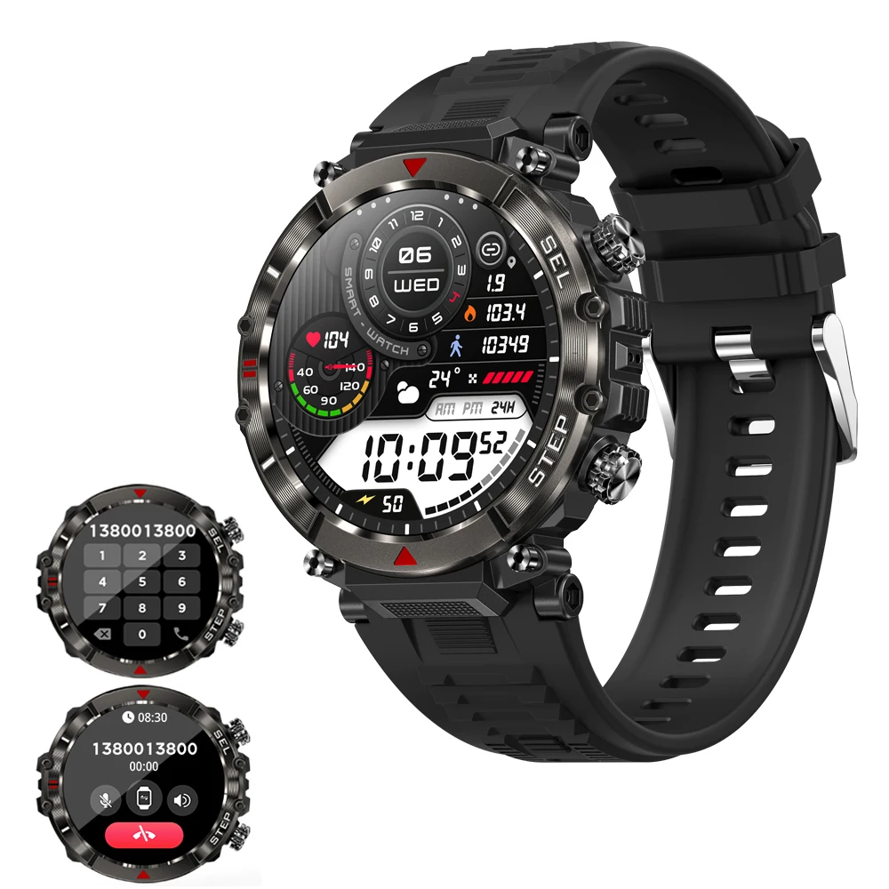 Men Smart Watch Bluetooth Answer/Make Call 360mAh 1.39