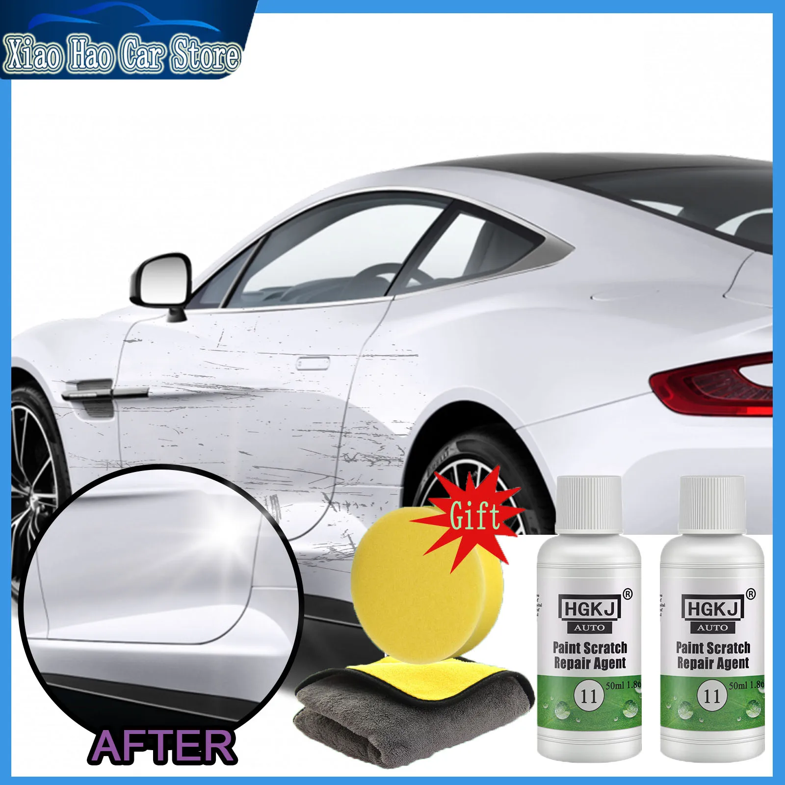 Car Paint Scratch Repair Remove Agent Polished Wax Car Beauty Tool Fix It Pro Scratches Remover Car Body Compound Automotive