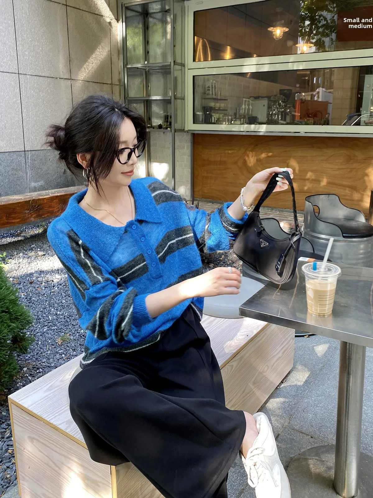 

FEELROOM шерстяной вязаный открытый кардиган в полоску, свободный длинный свек, мягкий свитер, верхняя одежда, осенняя новинка, женская мода...