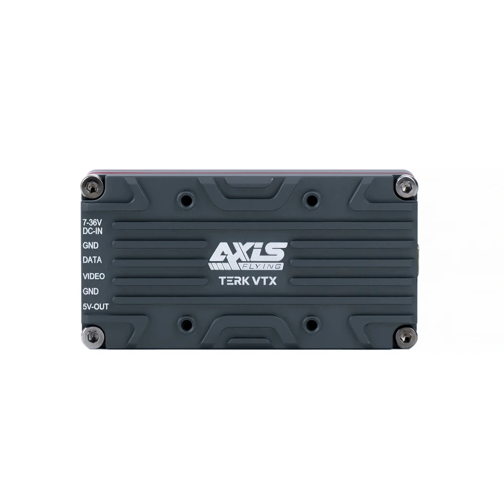 Axisflying TERK Analog VTX 1.2GHz Max 2W Power Heat Sink OSD Video Transmitter for FPV Freestyle RC Long Range Drone 5/7/10inch