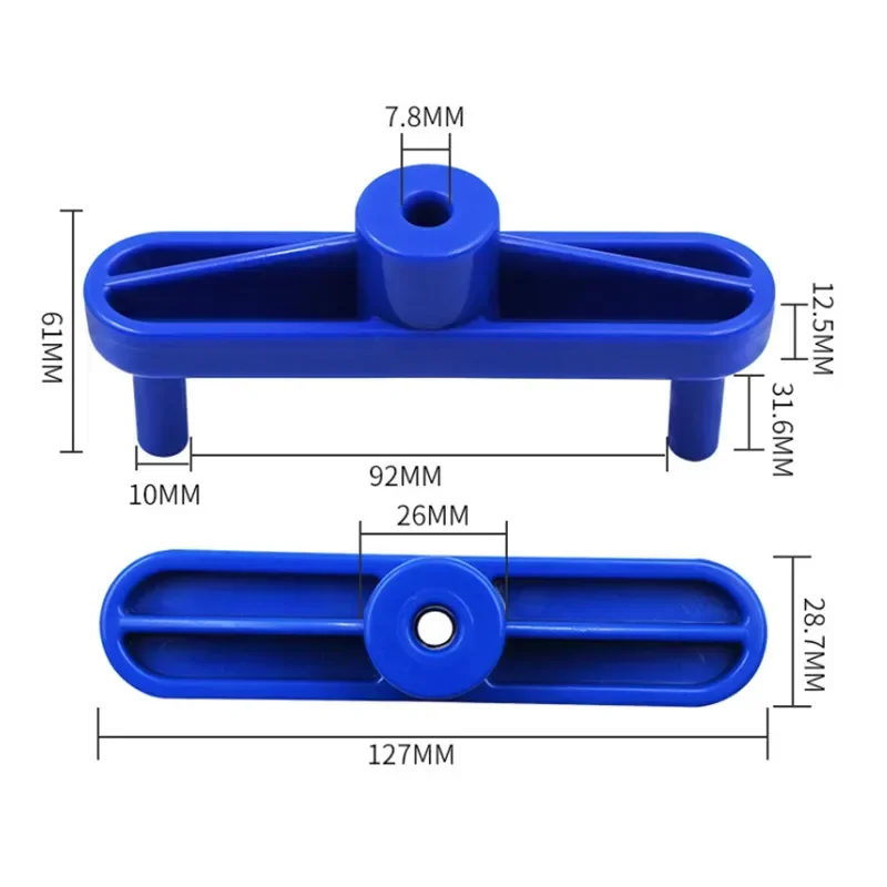 

Woodworking Scribe Gauge Fixture Measure Line Ruler Doweling Jig Drill Guide Drilling Hole Connection Center Gauge Measurement