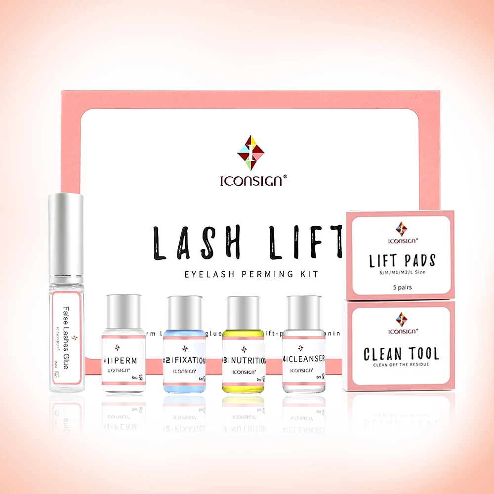 Lash Lift Kit Eyelash Perm Kit Home Lash Perm Curler Kit Brow Lifter Lamination Kit Semi Permanent Curling Perming Wave