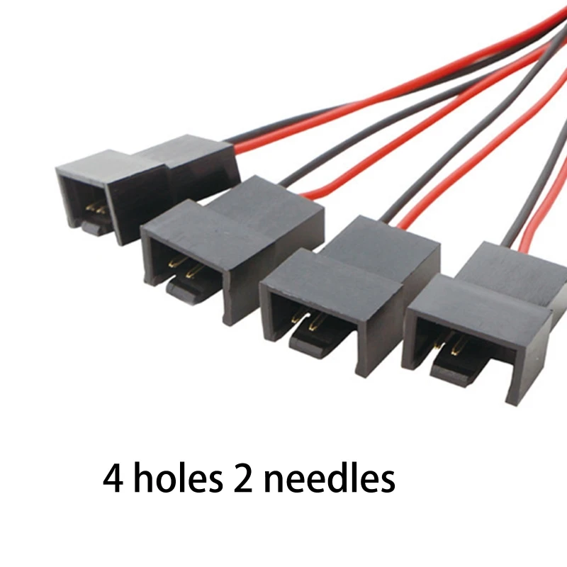 Computer for CASE Fan IDE Large 4pin To Small 4pin Fan Power Adapter D Port Extension Cable 1 to 1/2/3/4 4P Splitter 12V