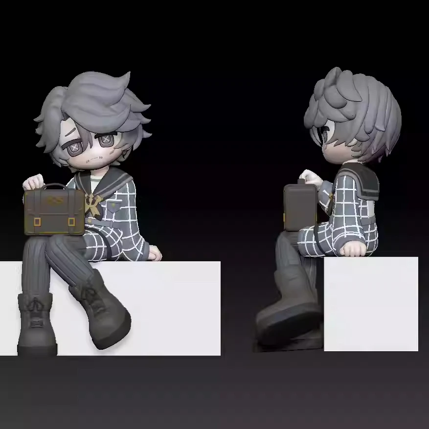 Preventa Identity V Esopo Carl embalsamador Cosplay versión Q figuras de PVC modelo estatuilla soporte modelo adorno de escritorio regalo de Navidad