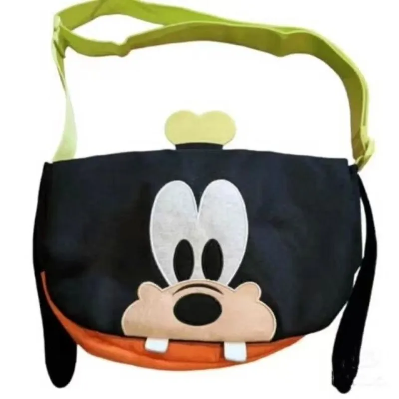 New Disney Mickey Goofy animation peripheral cartoon tote bag creative cute kawaii large capacity shoulder bag gift wholesale