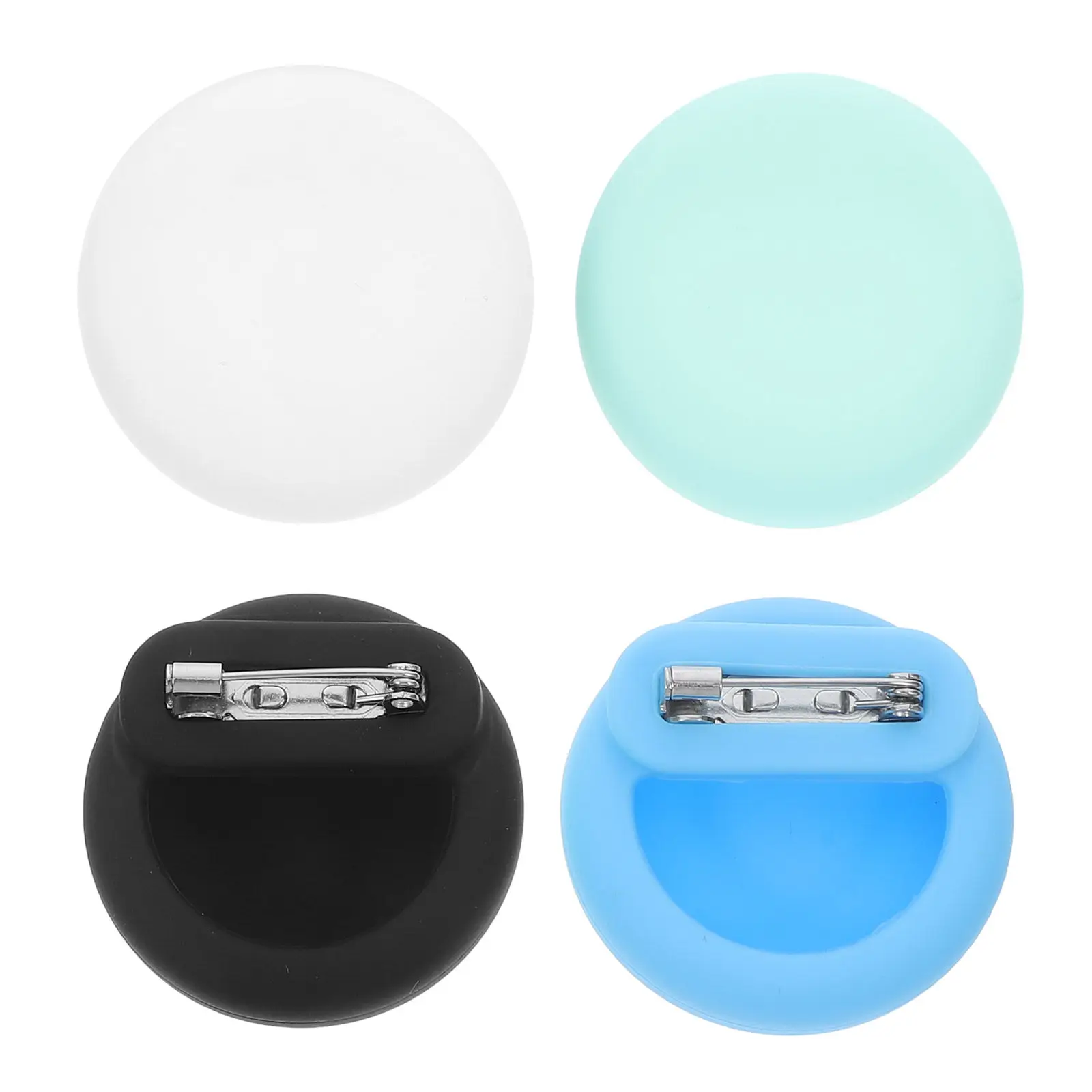 

4Pcs Hidden Air Tracker Silicone Case Safety Pin Holder for Adults Clothes Bags Compatible Tracking Device