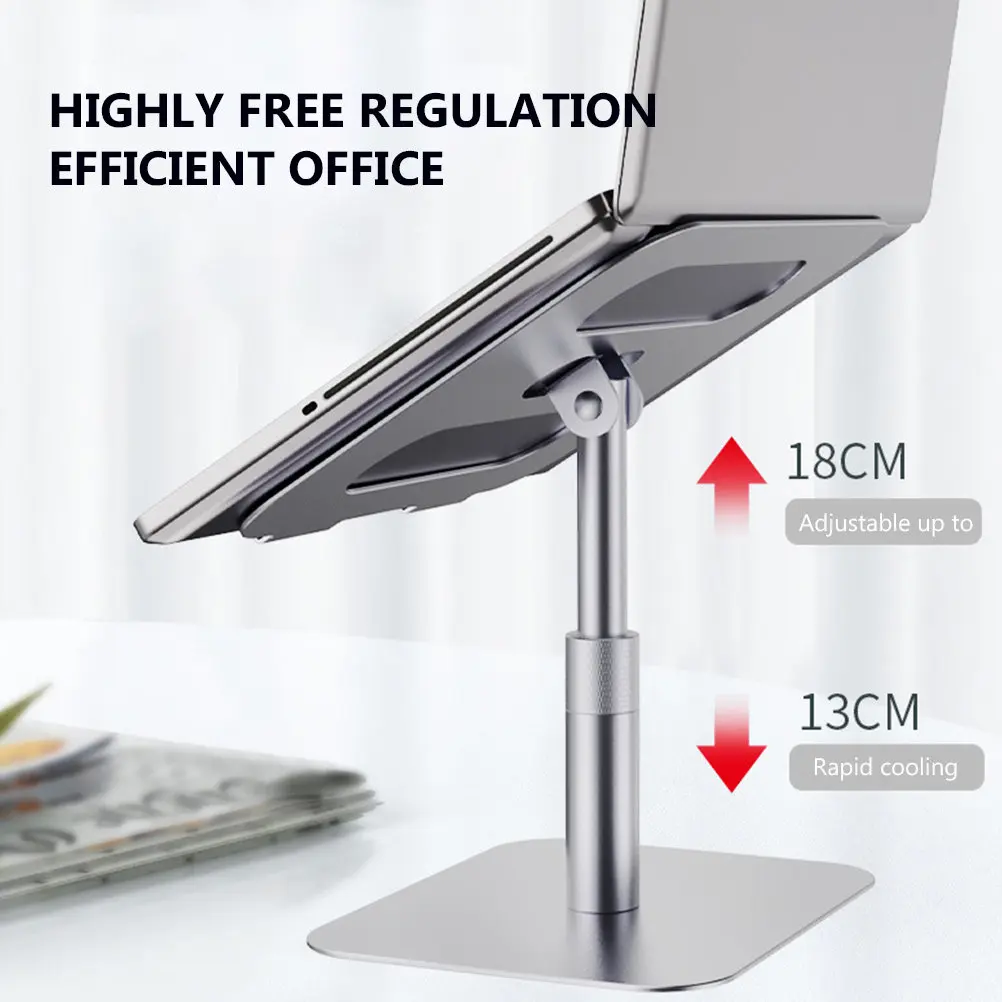 1Pcs Portable Adjustable Laptop Bracket Holder Aluminum Laptop Stand For Student Folding Alloy Notebook Heat Dissipation