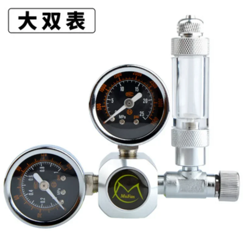 Detalle 4 de Electroválvula stable pressure CO2 Decompression Strap Regulated Aquarium Grass Cylinder CO2 Cylinder Solenoid Valve Pressure Reducing Otras válvulas