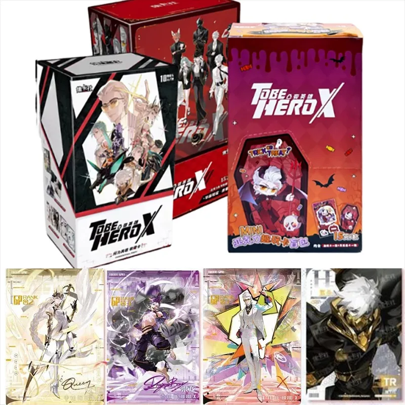 

НОВЫЕ оригинальные карты Be HERO X, коллекционные карты серии TOBEHEROX, что является героем, аниме, периферийные устройства, подарки, игрушка