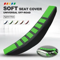 Funda Universal para asiento de motocicleta, impermeable, suave, pinza de tela de goma para KAWASAKI KX125 KX250 KX250F KX450F KXF 250 450 KX85