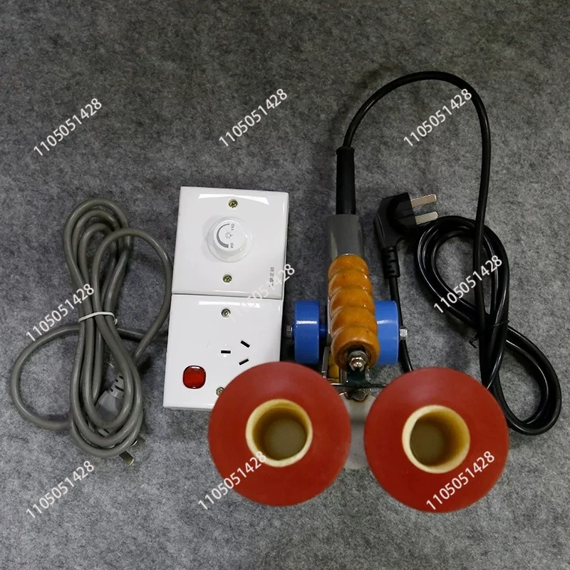 Portable woodworking manual stitching machine veneer splicing line double thread head type industrial veneer veneer machine