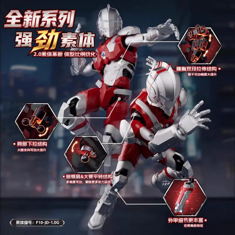 Blokees Collection Vol.1 Flexible Movable Action Figure Armor Model PVC Toy Desktop Ornament Collectible Gift - view 4