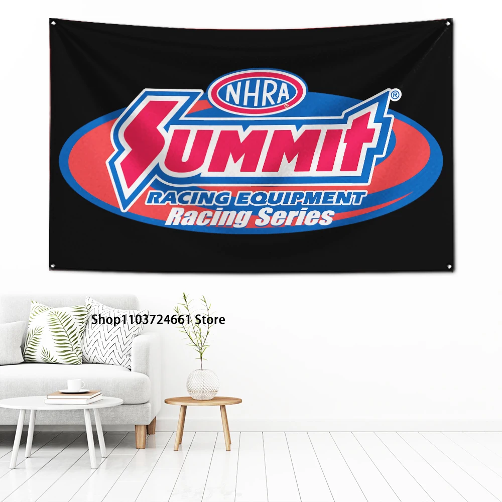 لافتة طباعة رقمية بوليستر ، علم سباق صيفي ، فن حائط جراج ، ديكور خارج الباب ، 60x90cm #3