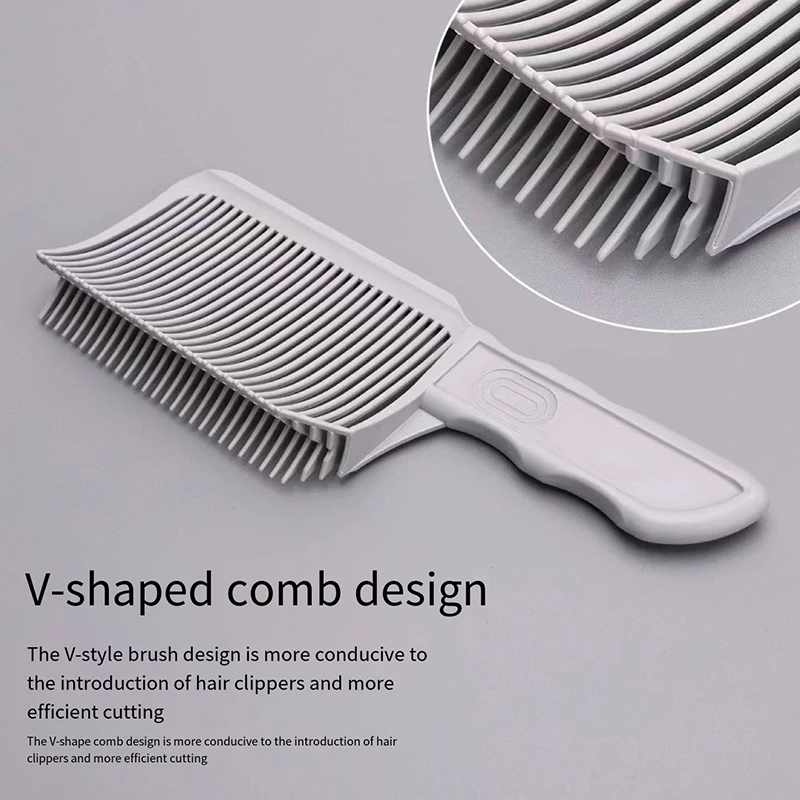 Professional Comb Barber Clipper Blending Flat Top Hair Cutting Comb For Men Comb Heat Resistant Fade Brush Salon Tools New