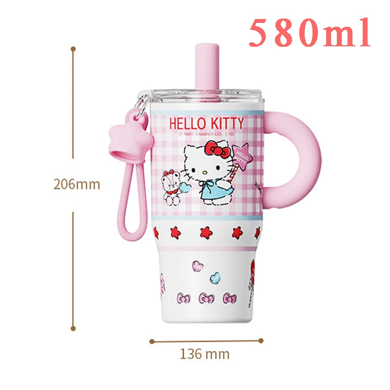 X&W Cartoon 316 Stainless Steel Thermos Bottle Large Capacity