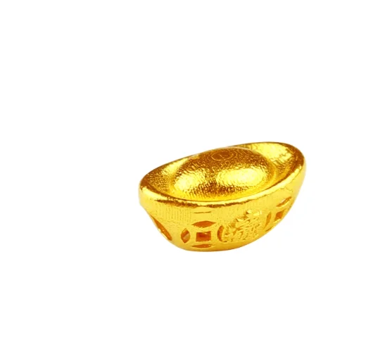 إكسسوارات مجوهرات من الذهب الحقيقي عيار 18 قيراط من الذهب يوان باو au750 #4