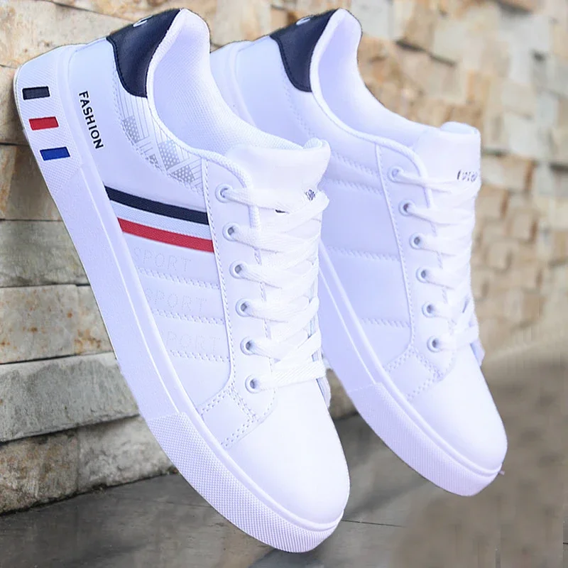 

Men's Sneakers White Casual Shoes Men Original Lightweight Luxury Shoes for Men Breathable Flats Men's Sneakers Chaussure Hommes