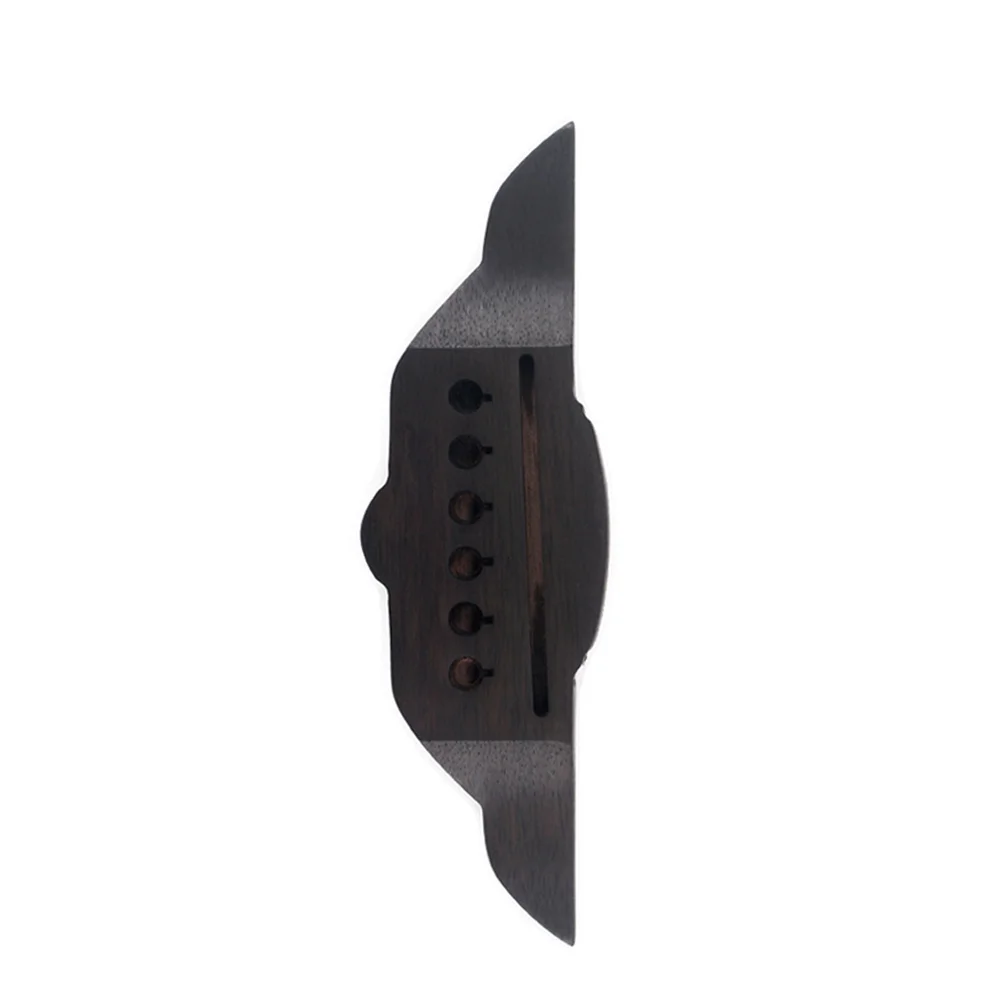 

Swallow Shaped Rosewood Acoustic Guitar Bridge 34/36/38 Inch Fit Folk Classical Guitar Replacement Parts Saddle Thru