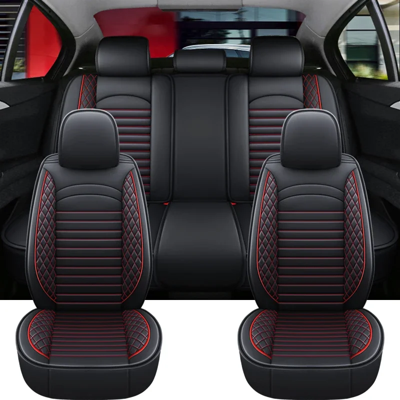 Full Coverage Pu Leather Car Seat Covers for NISSAN Qashqai Juke Leaf Armada Altima Cube Dualis Tiida Car Accessories view 3
