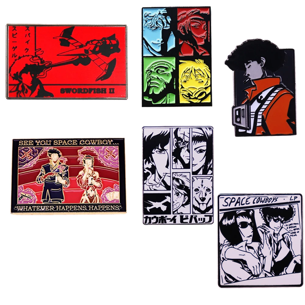 Classic Science Fiction Movie Metal Lapel Badge Cartoon Comic Accessorize Brooch Denim Jacket Backpack Decorated Pins Medallion