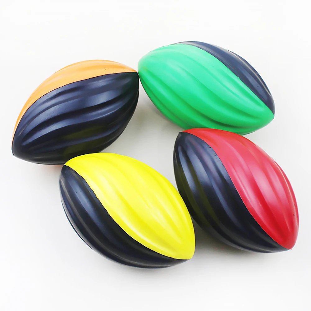 Rugby Ball Toy Indoor Or Outdoor Use Slow Rebound Spiral Rugby Ball Training Rugby Ball For Training For Team Activities