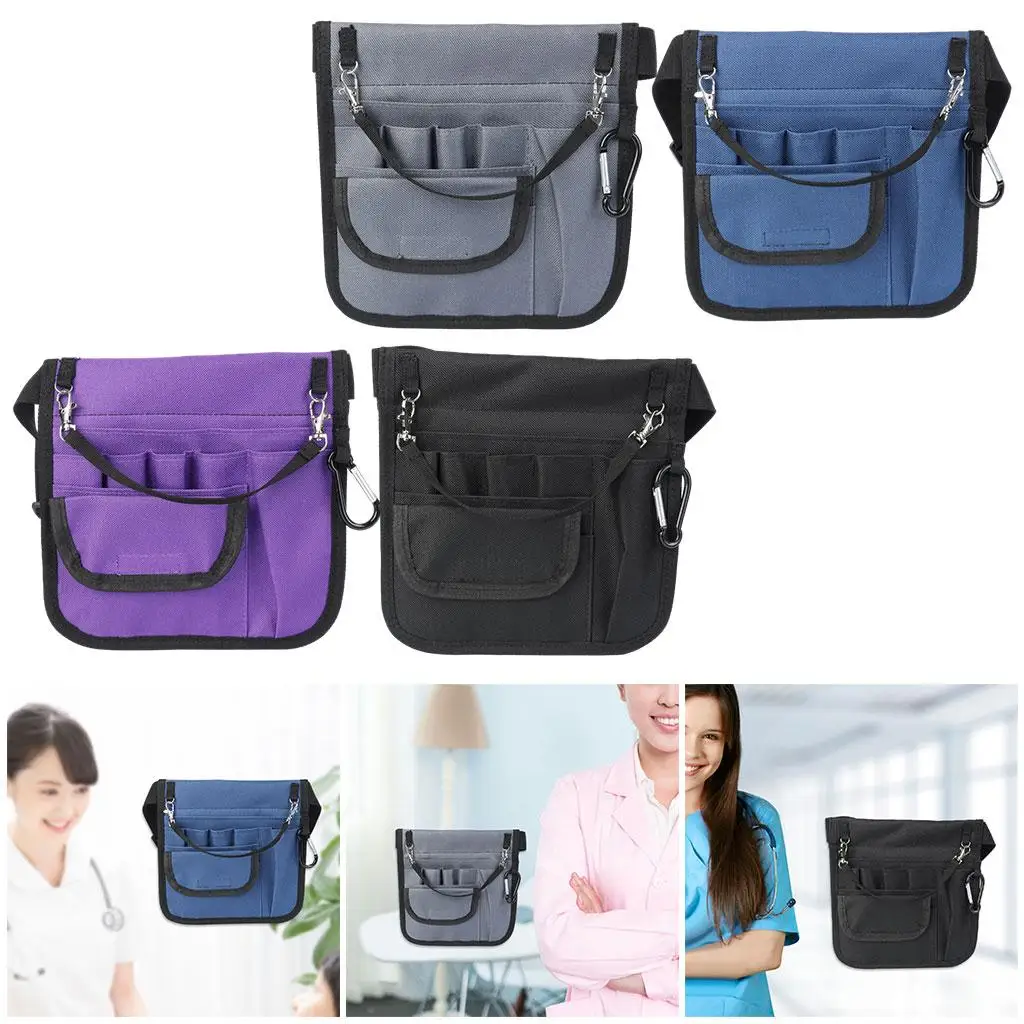 حقيبة الحقيبة وحزام قابل للتعديل، حزمة مراوح منظمة عملية متعددة الأقسام لملحقات مستلزمات العمال #5