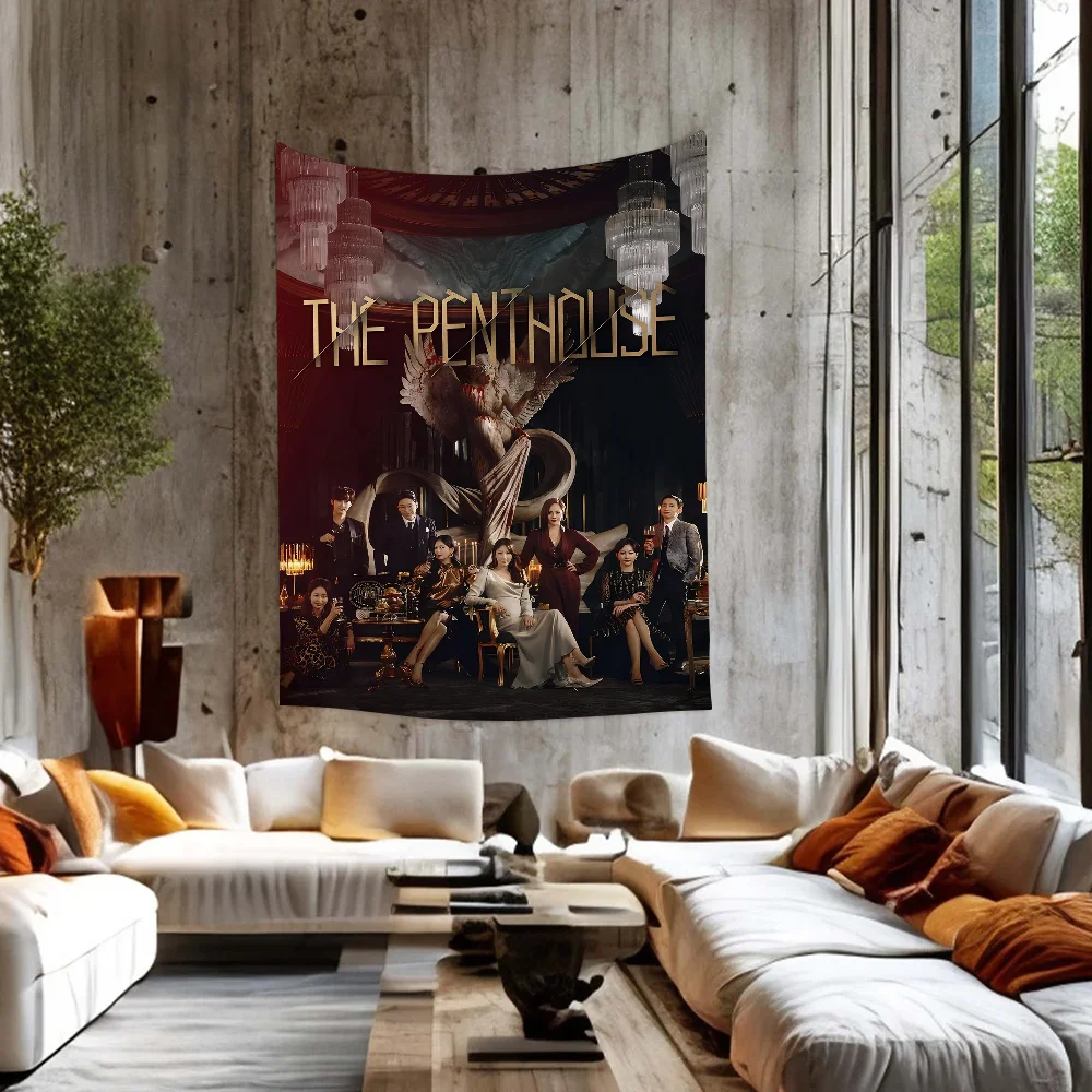 

The Penthouse Korean Drama Printed Large Wall Tapestry Hanging Tarot Hippie Wall Rugs Dorm Home Decor