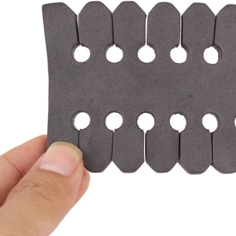 10 قطع من السهام الإسفنجية خفيفة الوزن لحماية حامل فاصل الرف سهل الاستخدام