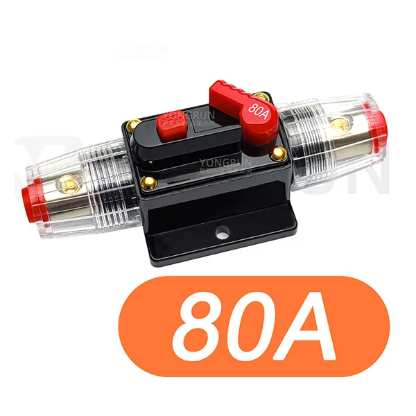20a Tot 150a Stroomonderbreker Met Handmatige Reset Voor Auto Audio Systeem Waterdichte Maritieme Stroomonderbreker Reset Zekering 12V 48V Dc