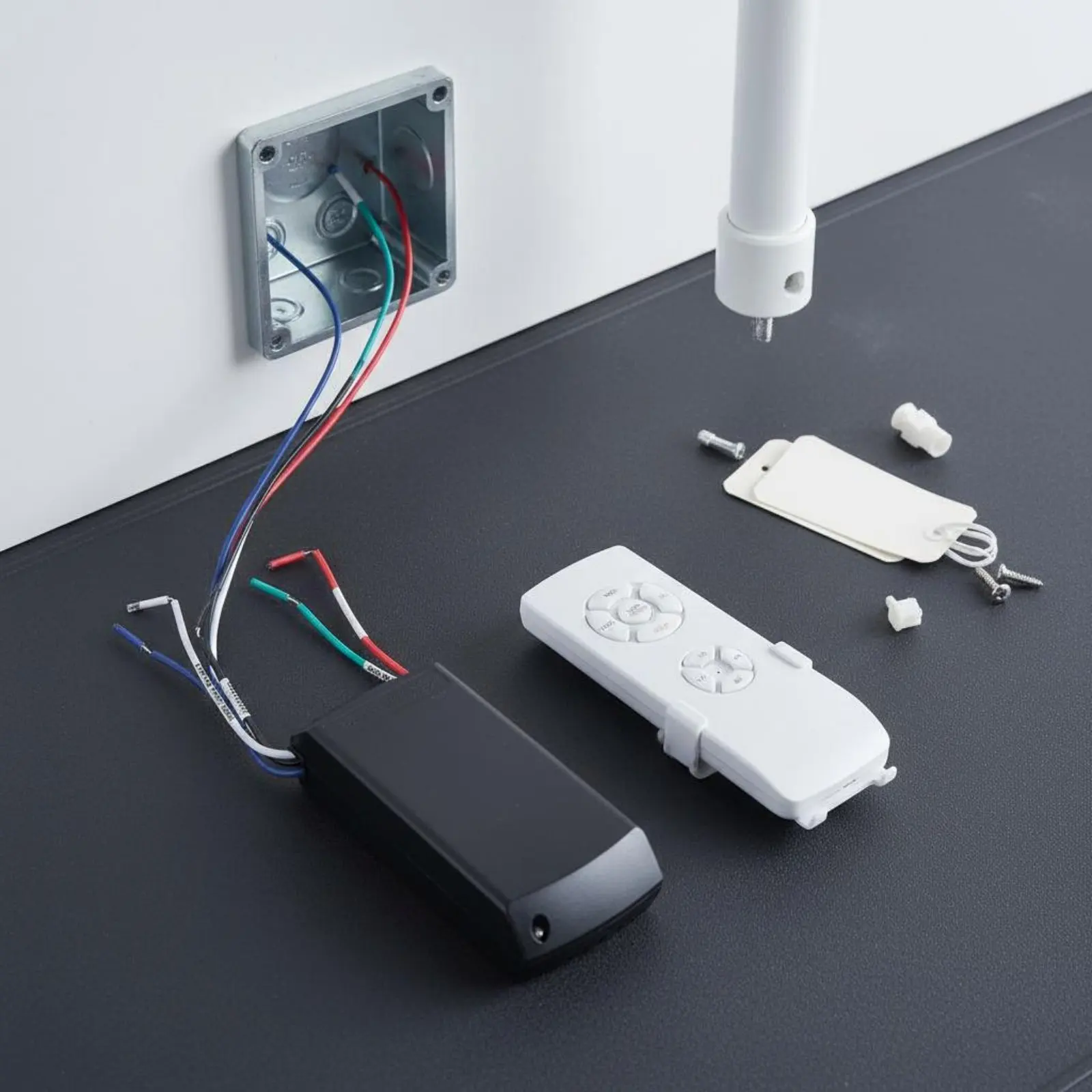 Ceiling Fan Controller Control Kit Wide Electrical Potential 110-240V Home Appliance Accessory