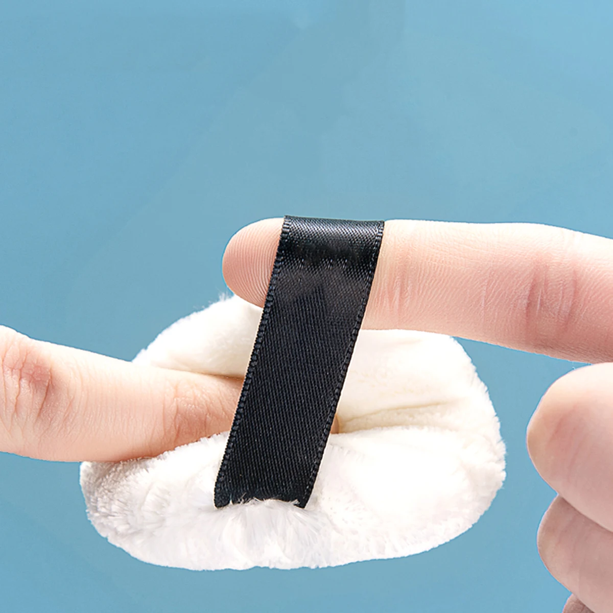 

15Pcs Powder Puff Pure Cotton Flocking Short Fluff Makeup Applicator for Foundation Blusher Loose Powder Portable for Salon