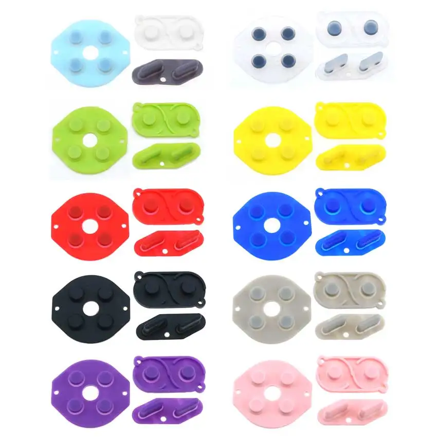 YuXi Replacement D-Pad Button Conductive Rubber Pads for Gameboy GB DMG Direction A B Start Select Button