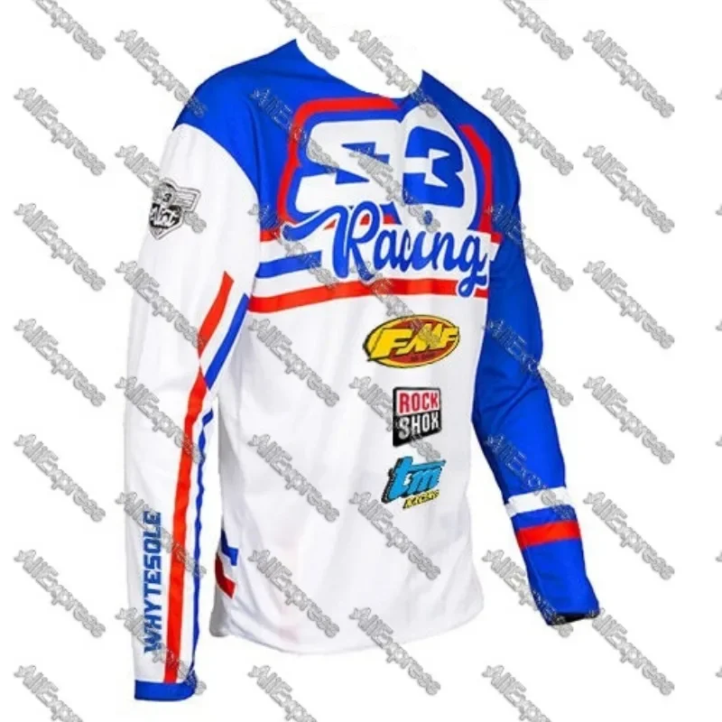 Herren Downhill Enduro Moto Jersey Unisex Off-Road DH Motocross MX Radfahren Sweatshirt BMX Racing Shirt Outdoor Sportbekleidung