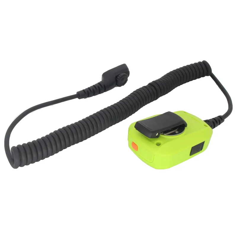 Зеленый PTT ручной микрофон для Hytera HYT PD700 PD700G PD780 PD780G Walkie Talkie