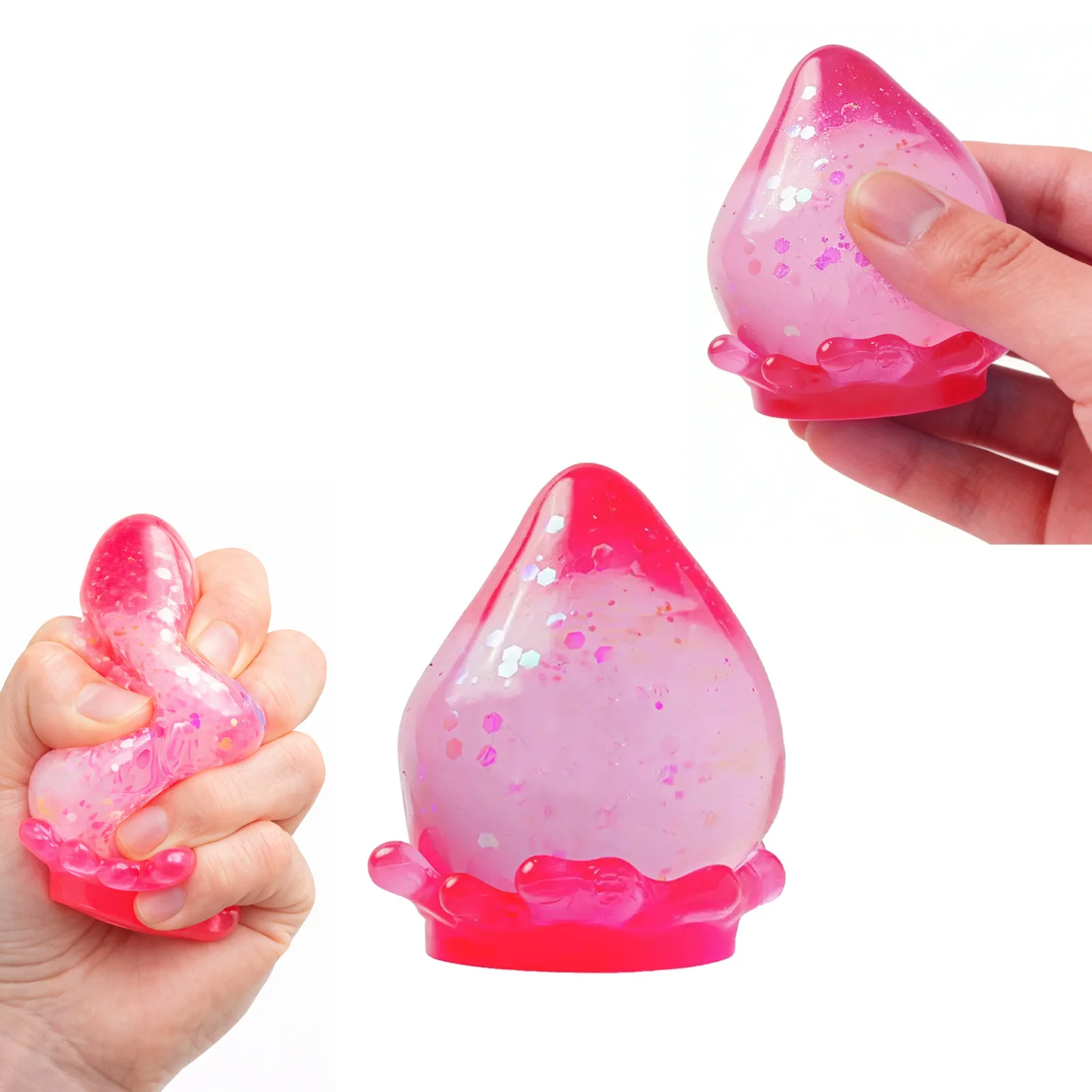 

New Snowflake Ice Malt Candy Sqishy Stress Relief Toy for Adults