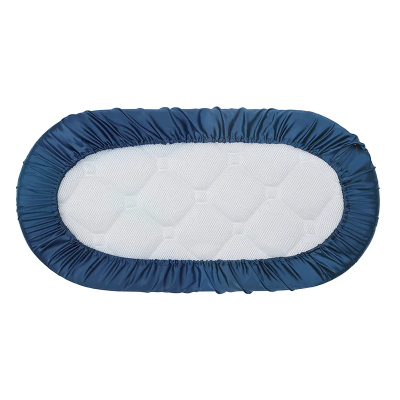 1 قطعة ورقة السرير السرير لينة الحرير السرير المجهزة ورقة لشعر الطفل الشعور دافئ المجهزة مهد ملاءات