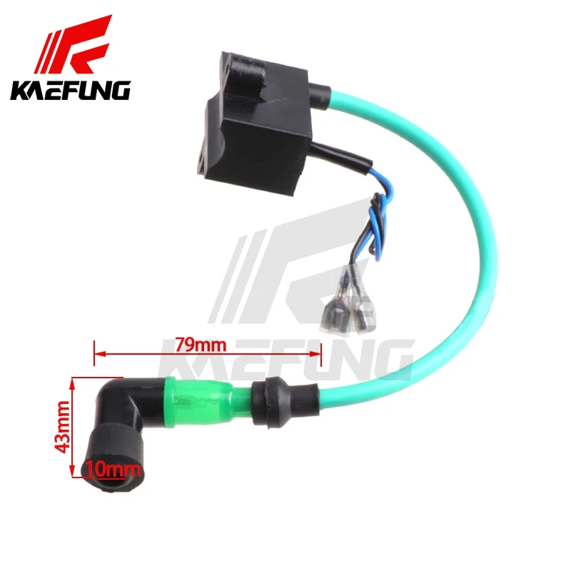 Motorrad Zündspule Box Motorrad Zubehör CDI Zündspule Magneto Für 49cc 60cc 80cc 2-Takt Motor Fahrrad – Detail 6