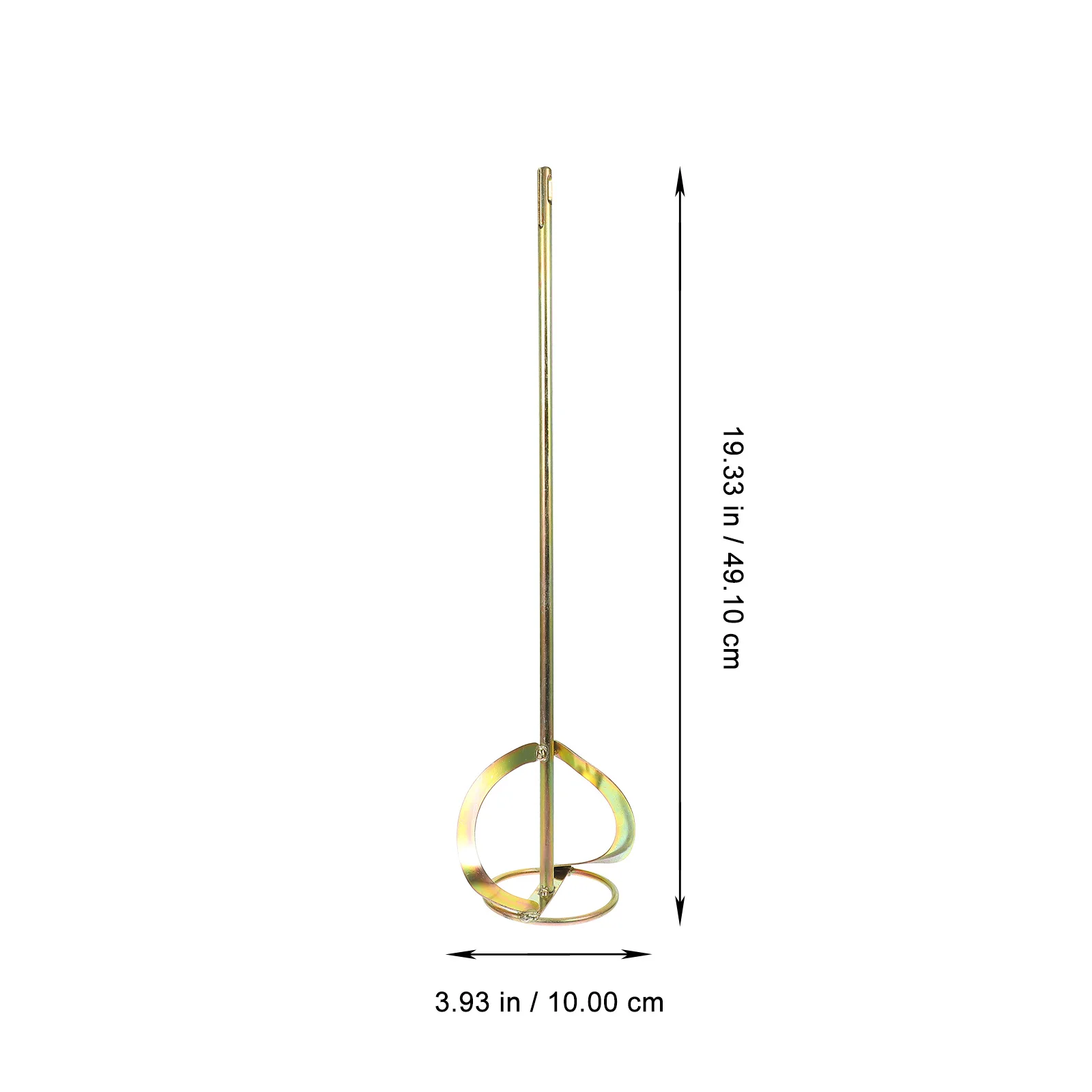 Mezclador de pintura y barro de alta resistencia para taladro, accesorio de varilla mezcladora de cemento, eje Hexagonal, alta dureza, resistente al desgaste