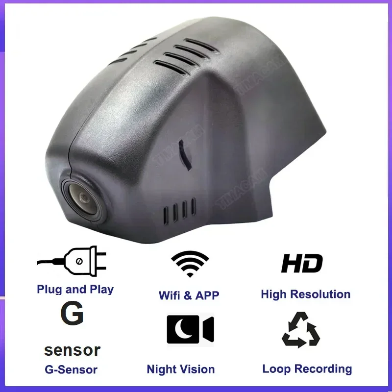 2K 4K 2160P Wifi Dashcam Car-Dvr for Volkswagen vw Atlas Tiguan Passat Allspace Golf Arteon Sharan Magotan for Skoda for Seat