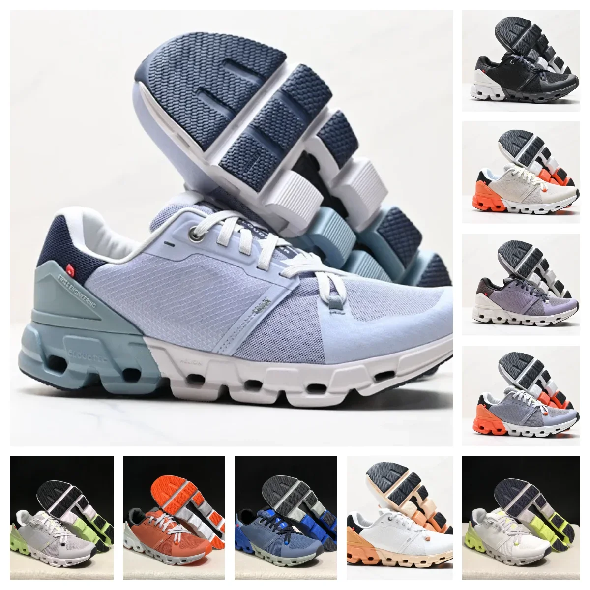 Verbesserte Cloudflyer 4-Laufschuhe für Herren und Damen, Stabilitätstrainer, sportliche Turnschuhe ‮ 54-63 ezis seohs ON Running