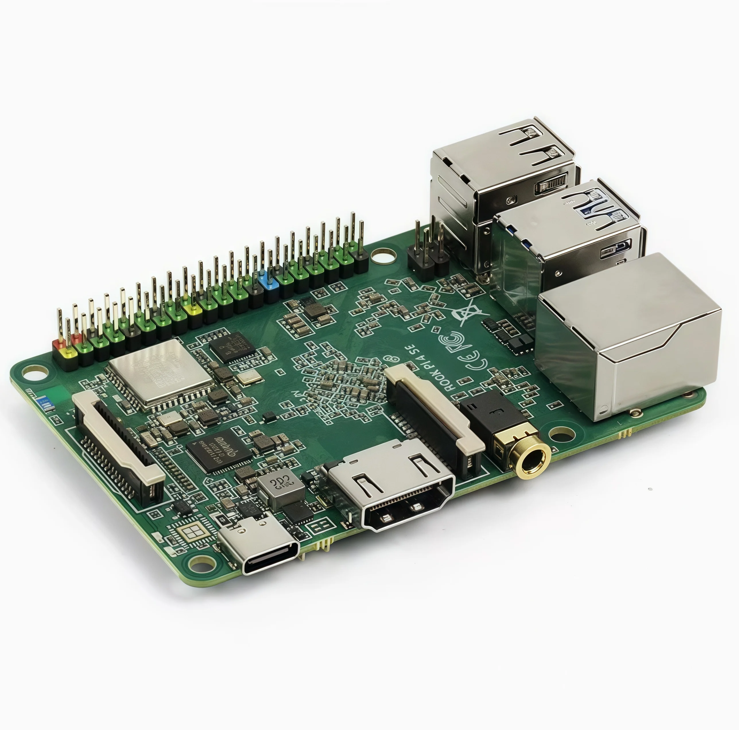 Placa de desarrollo NYROCK PI 4 SE 4GB RK3399 con wifi Bluetooth compatible con Raspberry Pi Ubuntu