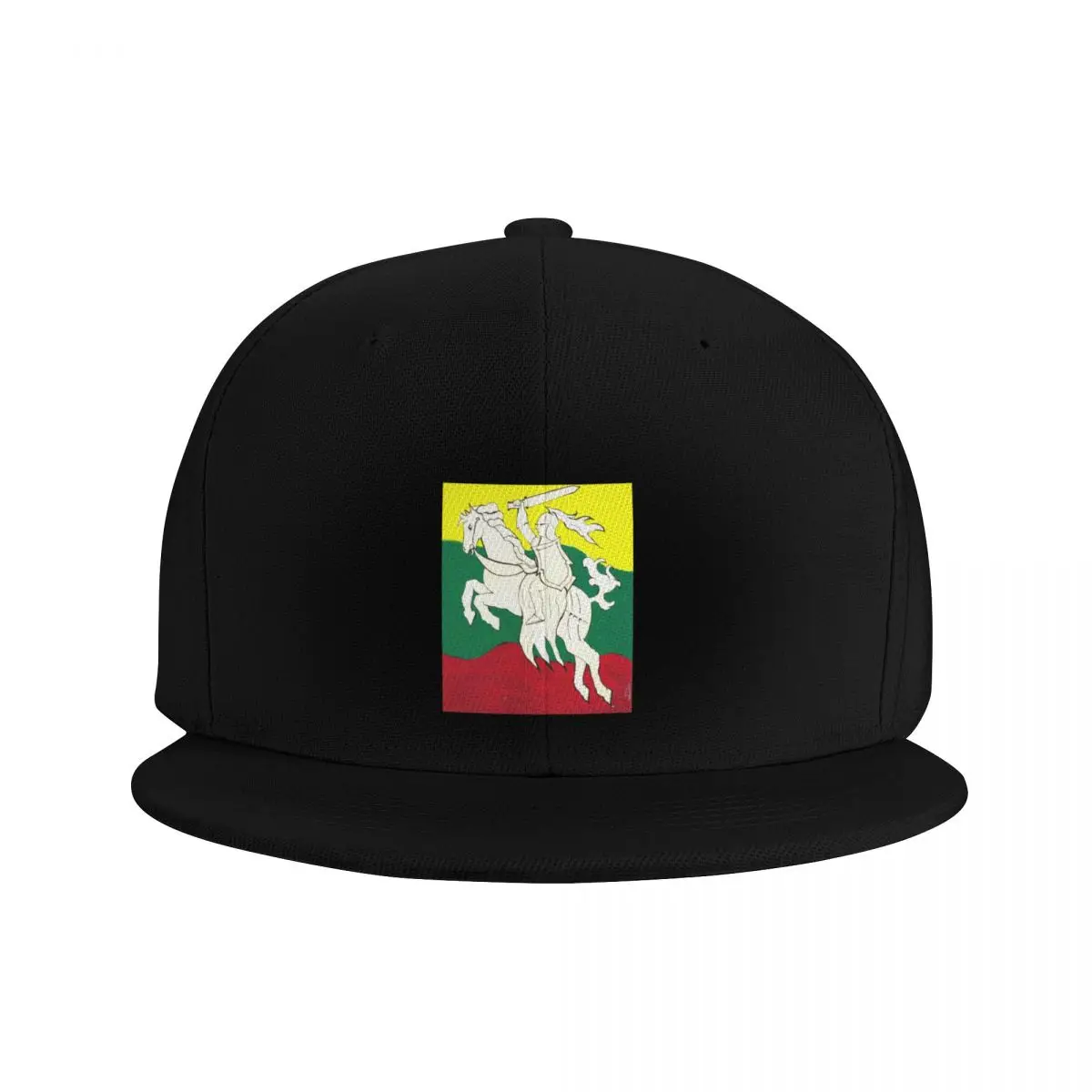 Lithuania Flag Coat of Arms Vytis by MJH Baseball Cap black Gentleman Hat Brand Man cap Elegant Women's Hats Men's