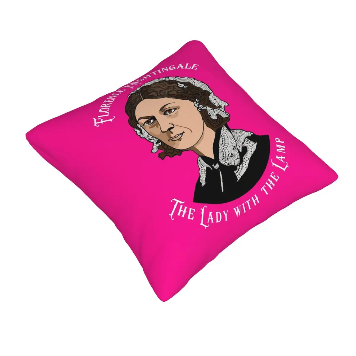 Florence Nightingale Nursing Pie Chart Pioneer Square Pillowcase Pillow Cover Cushion Decor Comfort Throw Pillow for Home Sofa