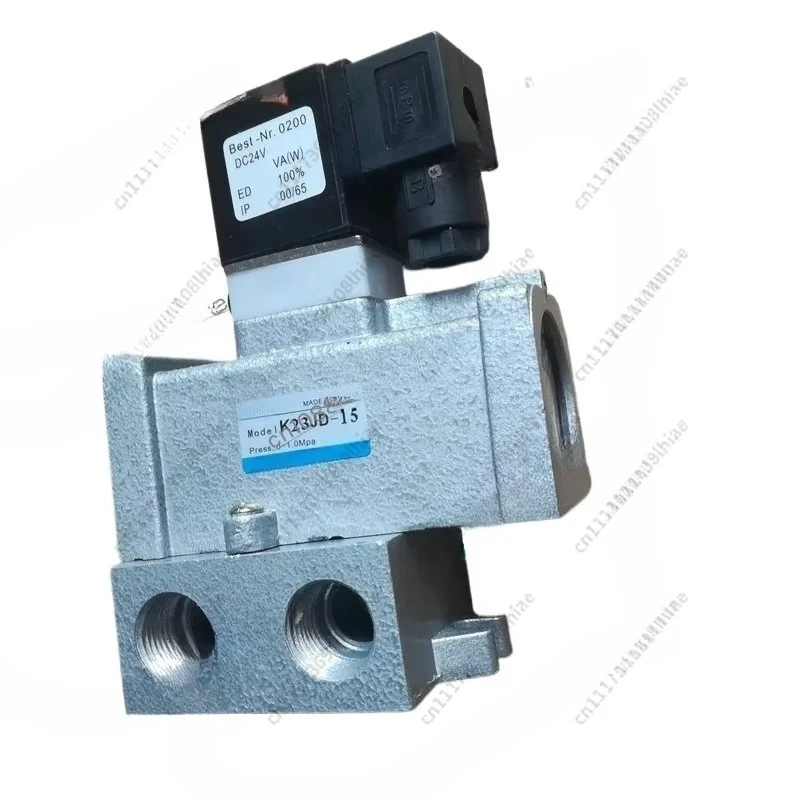 K23JD-10 K23JD-15 4Min DN15 3 Min Normally Closed Two Three Way Cut Off Reversing Solenoid Valve for Air Water Oil