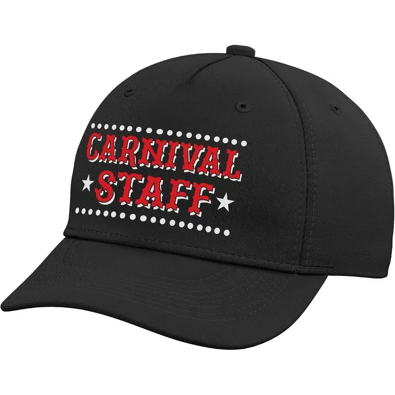 Carnival Staff Circus Event Security Circus Ringmaster Adjustable Baseball Hat