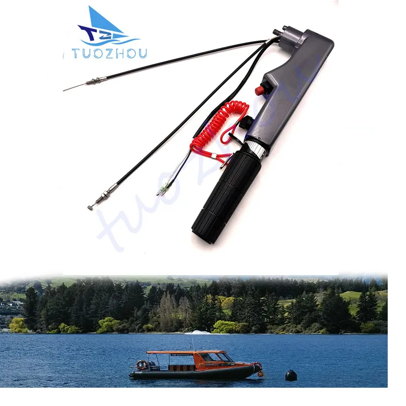 

Steering Control Tiller Handle 66M-W0084-00-4D For Yamaha Outboard Motor 4 Stroke F9.9 F15 Boat Accessories