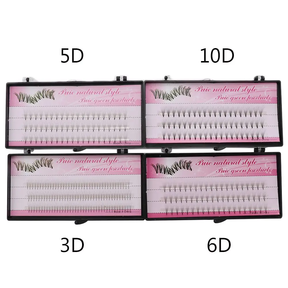 Wysokiej jakości grubość 0,07 mm sztuczne rzęsy 3D/5D/6D/10D norek czarne szczepienie rzęs pojedyncze rzęsy przedłużanie oczu