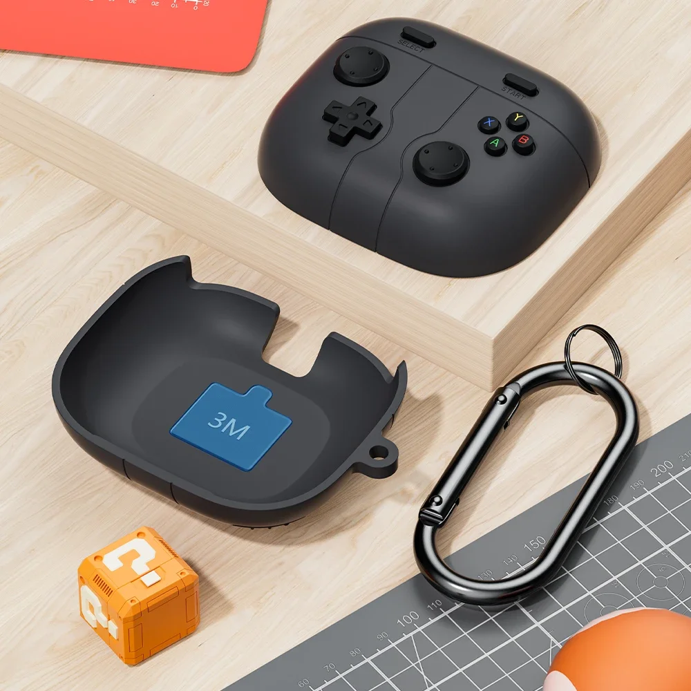 Cover for 2025 Beats Powerbeats Pro 2 Case with Cleaner Kit Funny Cartoon Game Console Soft Silicone Cover for Power Beats Pro2