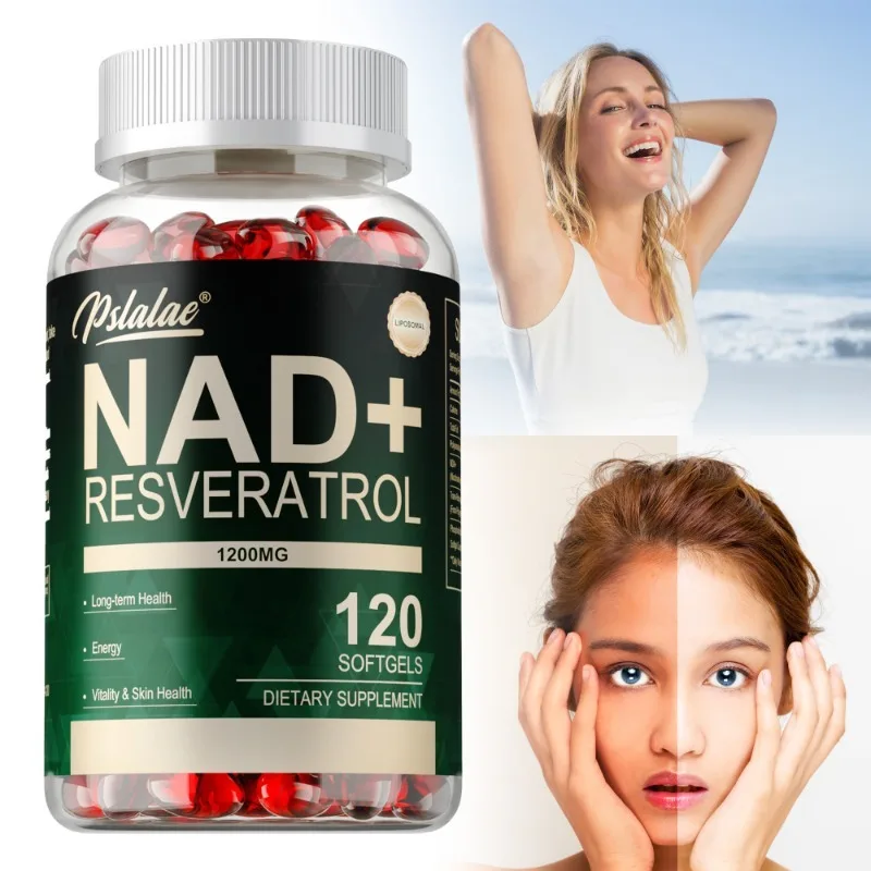 

NAD+ Resveratrol - Антиоксидант, поддерживает здоровье кожи, повышает сотовую энергию, поддержание жизненно важности, здоровое старение - 120 шт.